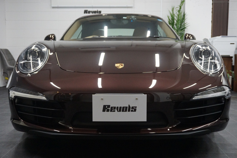 ポルシェ 911(Type991.1) Carrera Cabriolet スポーツエグゾースト オールレザーインテリア スポーツデザイン20ホイール マホガニーメタリック  中古車