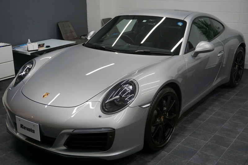 ポルシェ 911(Type991.2) Carrera PDK スポーツクロノパッケージ スポーツエグゾースト  CarerraS20インチホイール GTシルバーメタリック  中古車
