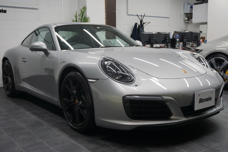 ポルシェ 911(Type991.2) Carrera PDK スポーツクロノパッケージ スポーツエグゾースト  CarerraS20インチホイール GTシルバーメタリック  中古車