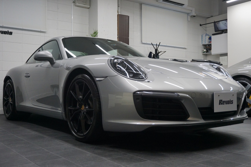 ポルシェ 911(Type991.2) Carrera PDK スポーツクロノパッケージ スポーツエグゾースト  CarerraS20インチホイール GTシルバーメタリック  中古車