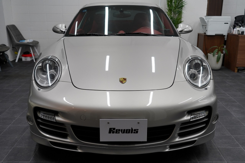 ポルシェ 911(Type997) Turbo S PCCB オールレザーインテリア GTシルバー 中古車 中古車