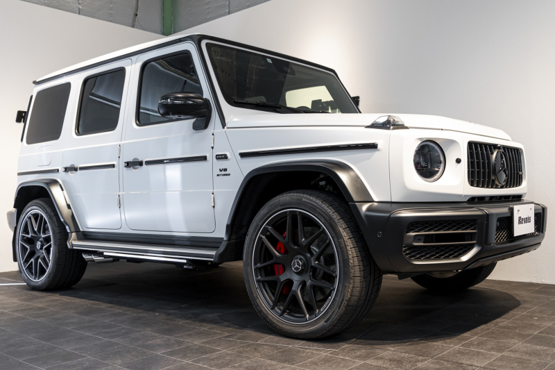 メルセデスベンツ Gクラス G63　エディションマグノ　マットホワイト　電動ステップ　追加アンビエントライト　ウッドデッキ 中古車 中古車