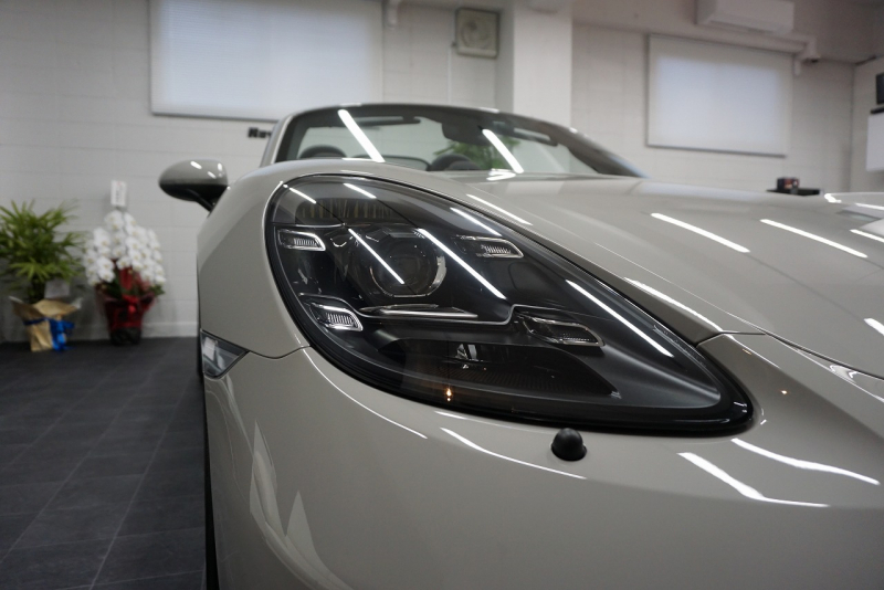 ポルシェ 718 ボクスター 718Boster GTS4.0 6MT クレヨン GTSコミュニケーションパッケージ スポーツバッケットシート（カーボン）  中古車