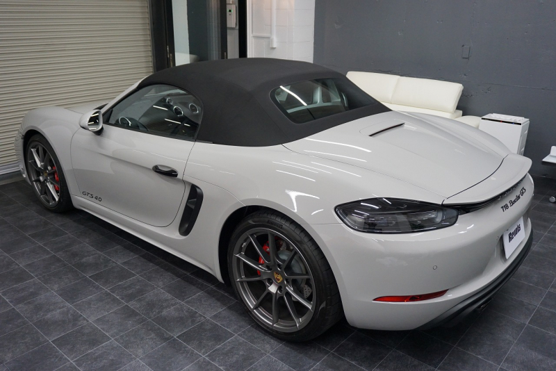 ポルシェ 718 ボクスター 718Boster GTS4.0 6MT クレヨン GTSコミュニケーションパッケージ スポーツバッケットシート（カーボン）  中古車