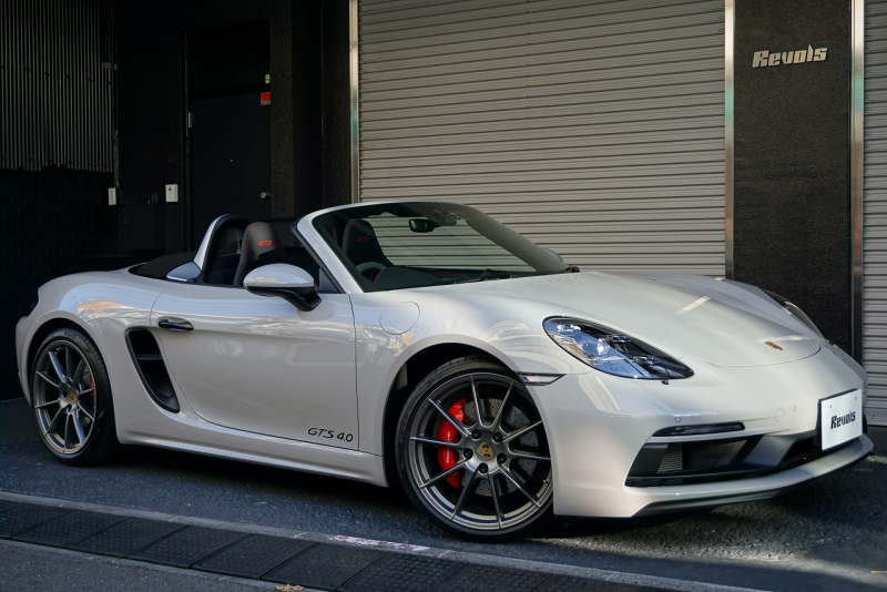 ポルシェ 718 ボクスター 718Boster GTS4.0 6MT クレヨン GTSコミュニケーションパッケージ スポーツバッケットシート（カーボン） 中古車