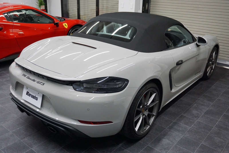 ポルシェ 718 ボクスター 718Boster GTS4.0 6MT クレヨン GTSコミュニケーションパッケージ スポーツバッケットシート（カーボン）  中古車
