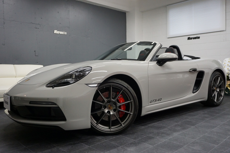 ポルシェ 718 ボクスター 718Boster GTS4.0 6MT クレヨン GTSコミュニケーションパッケージ スポーツバッケットシート（カーボン）  中古車