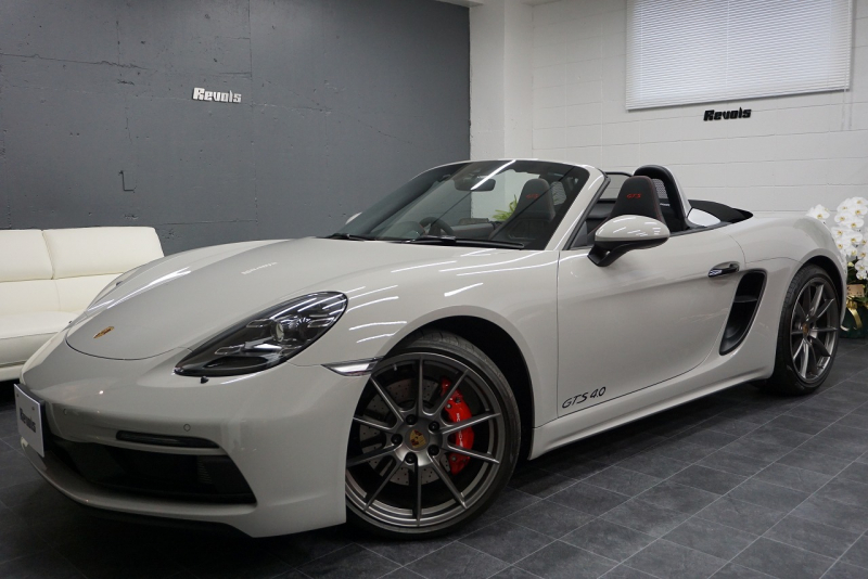ポルシェ 718 ボクスター 718Boster GTS4.0 6MT クレヨン GTSコミュニケーションパッケージ スポーツバッケットシート（カーボン）  中古車