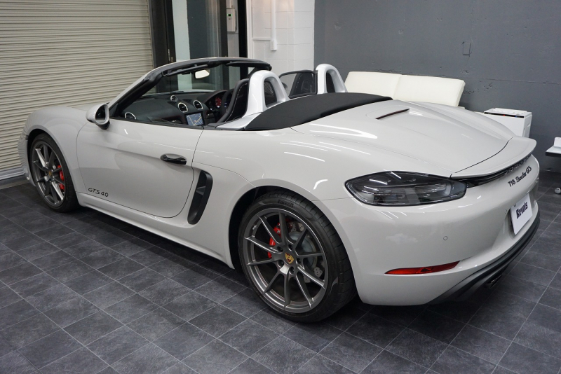 ポルシェ 718 ボクスター 718Boster GTS4.0 6MT クレヨン GTSコミュニケーションパッケージ スポーツバッケットシート（カーボン）  中古車