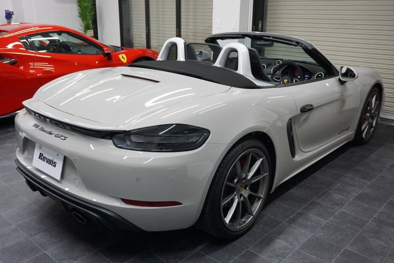 ポルシェ 718 ボクスター 718Boster GTS4.0 6MT クレヨン GTSコミュニケーションパッケージ スポーツバッケットシート（カーボン）  中古車