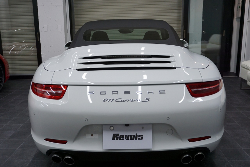 ポルシェ 911(Type991) Type991.1 Carrera S Cabriolet 2トーンオールレザーインテリア スポーツクロノ クラシック20インチホイール 中古車 中古車
