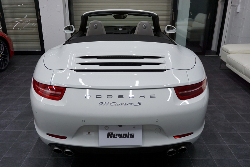 ポルシェ 911(Type991) Type991.1 Carrera S Cabriolet 2トーンオールレザーインテリア スポーツクロノ クラシック20インチホイール 中古車 中古車