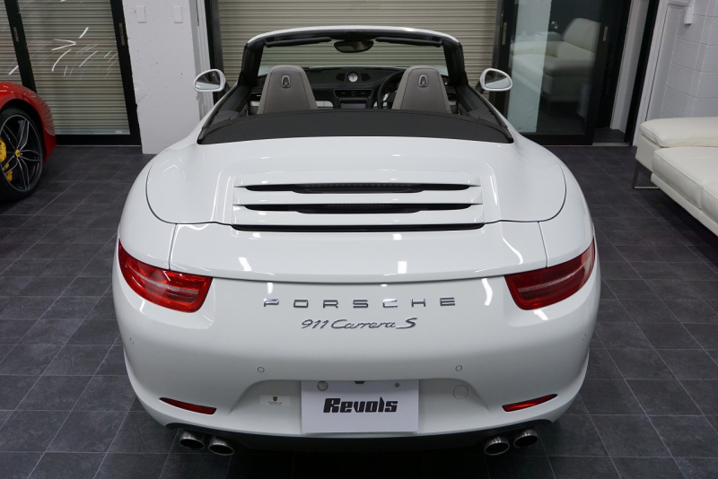 ポルシェ 911(Type991) Type991.1 Carrera S Cabriolet 2トーンオールレザーインテリア スポーツクロノ クラシック20インチホイール 中古車 中古車