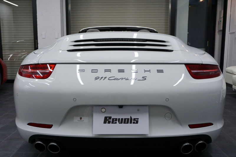 ポルシェ 911(Type991) Type991.1 Carrera S Cabriolet 2トーンオールレザーインテリア スポーツクロノ クラシック20インチホイール 中古車 中古車