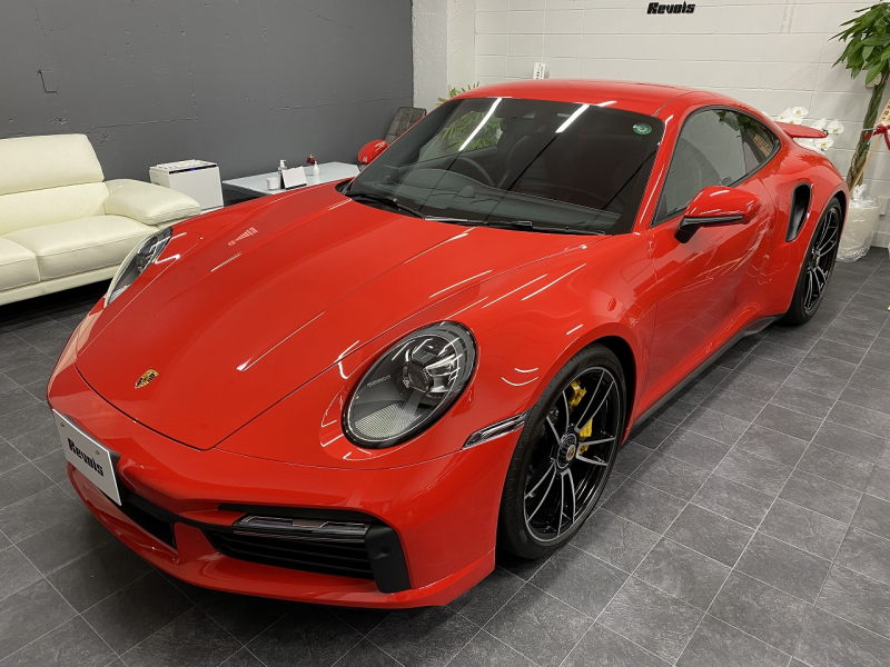 ポルシェ 911(Type992) Turbo S スポーツクロノ・エグゾースト PASMスポーツシャシー メーカーOP1,551,276  中古車