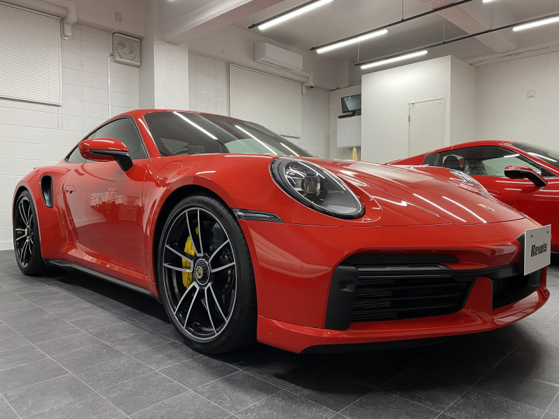 ポルシェ 911(Type992) Turbo S スポーツクロノ・エグゾースト PASMスポーツシャシー メーカーOP1,551,276  中古車