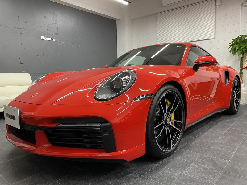 ポルシェ 911(Type992) Turbo S スポーツクロノ・エグゾースト PASMスポーツシャシー メーカーOP1,551,276  中古車