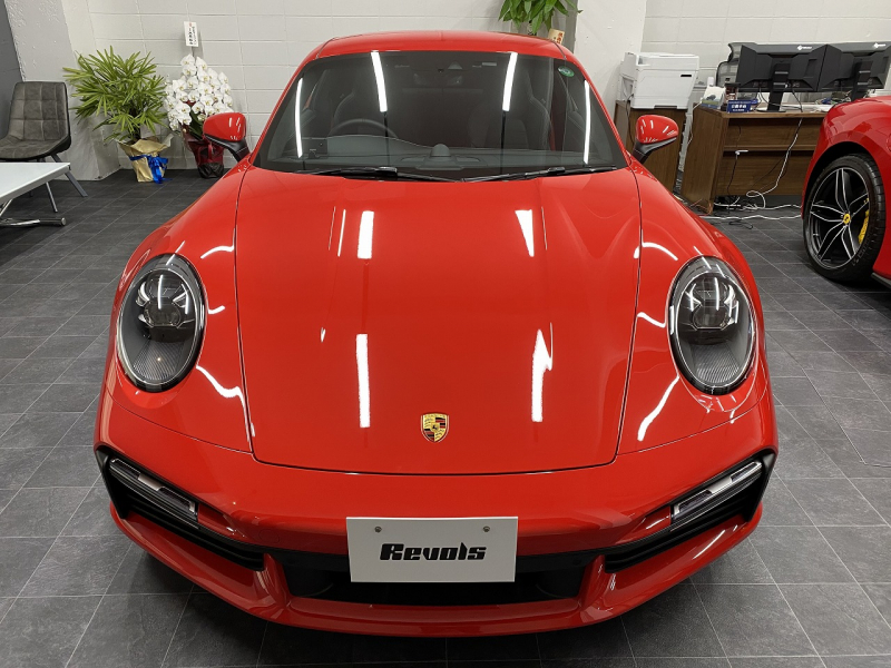 ポルシェ 911(Type992) Turbo S スポーツクロノ・エグゾースト PASMスポーツシャシー メーカーOP1,551,276  中古車