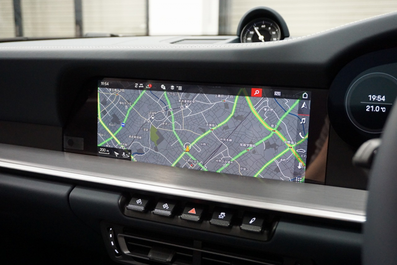 ポルシェ 911(Type992) 911 Type992 Targa 4  スポーツクロノ グラファイトブルーレザーインテリア クラシックホイール 中古車 中古車