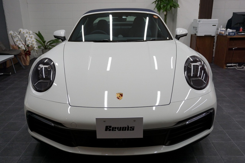 ポルシェ 911(Type992) 911 Type992 Targa 4  スポーツクロノ グラファイトブルーレザーインテリア クラシックホイール 中古車 中古車