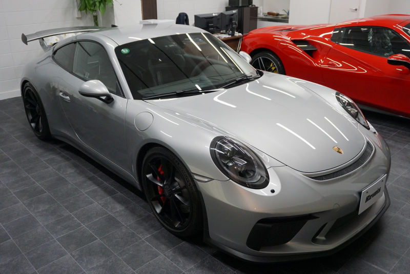 ポルシェ 911(Type991) 911GT3 クラブスポーツパッケージ スポクロ Fリフト GTシルバー　OP242.2 中古車 中古車