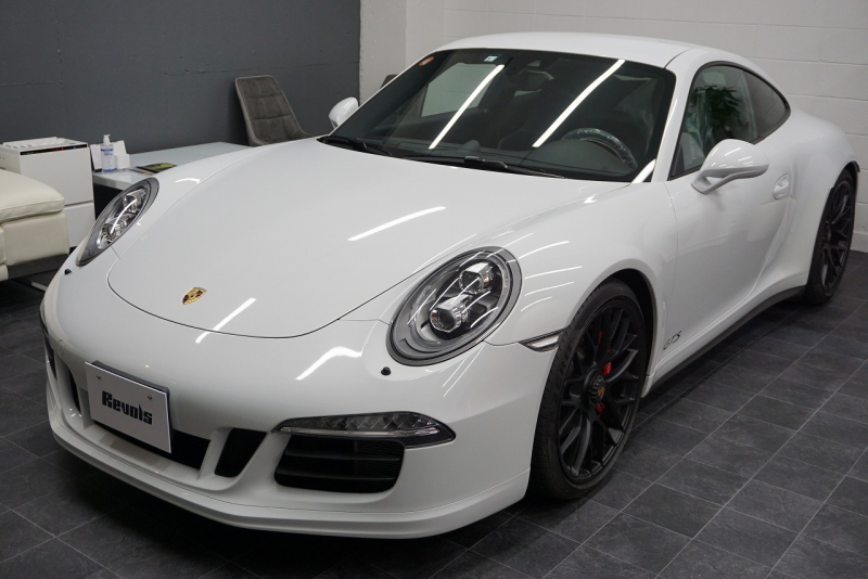 ポルシェ 911(Type991) 911(Type991.1) 2015y 911Carrera GTS LEDヘッド GTSインテリア＆カーボンインテリア Bカメラ キャララホワイトメタリック  中古車