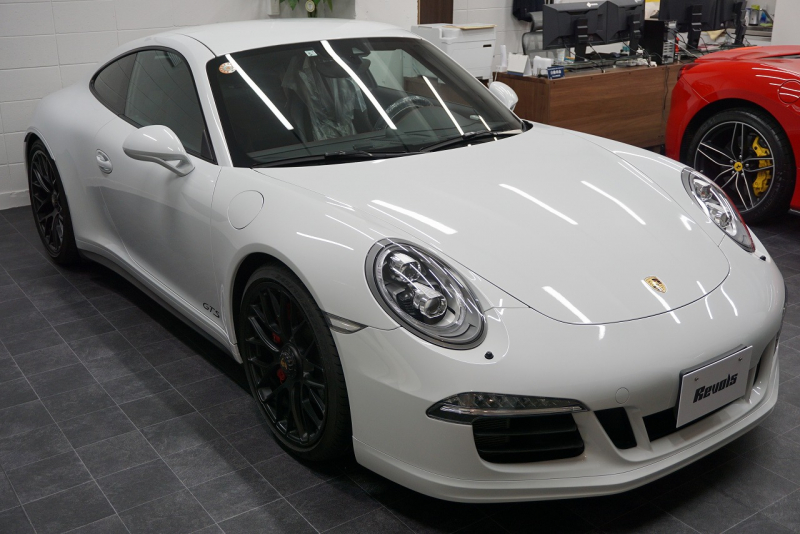 ポルシェ 911(Type991) 911(Type991.1) 2015y 911Carrera GTS LEDヘッド GTSインテリア＆カーボンインテリア Bカメラ キャララホワイトメタリック  中古車