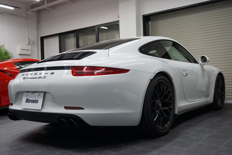 ポルシェ 911(Type991) 911(Type991.1) 2015y 911Carrera GTS LEDヘッド GTSインテリア＆カーボンインテリア Bカメラ キャララホワイトメタリック  中古車