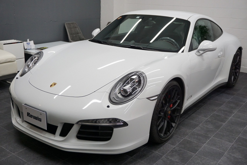 ポルシェ 911(Type991) 911(Type991.1) 2015y 911Carrera GTS LEDヘッド GTSインテリア＆カーボンインテリア Bカメラ キャララホワイトメタリック  中古車