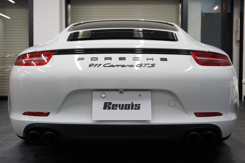 ポルシェ 911(Type991) 911(Type991.1) 2015y 911Carrera GTS LEDヘッド GTSインテリア＆カーボンインテリア Bカメラ キャララホワイトメタリック  中古車