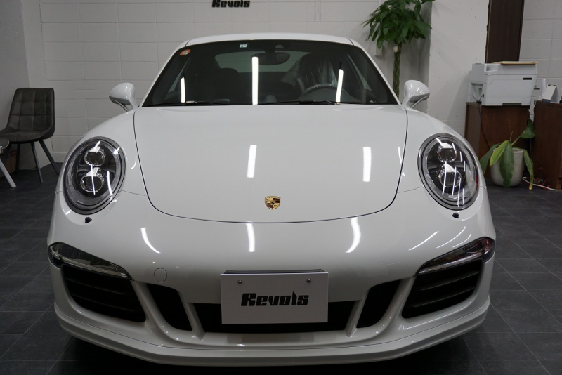 ポルシェ 911(Type991) 911(Type991.1) 2015y 911Carrera GTS LEDヘッド GTSインテリア＆カーボンインテリア Bカメラ キャララホワイトメタリック  中古車