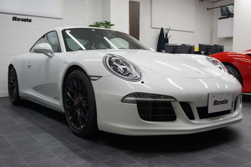 ポルシェ 911(Type991) 911(Type991.1) 2015y 911Carrera GTS LEDヘッド GTSインテリア＆カーボンインテリア Bカメラ キャララホワイトメタリック  中古車