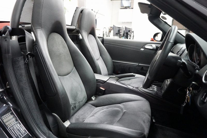 ポルシェ ボクスター BOXSTER（Type987） 正規ディーラー5MT パワークラフトマフラー ADVAN RACING19AW 社外2DINナビ・Bカメラ・HDMI 中古車 中古車