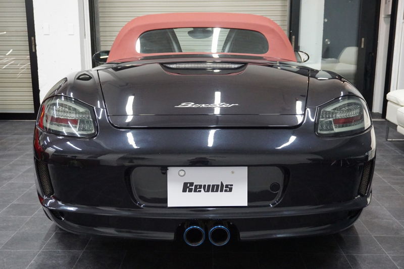 ポルシェ ボクスター BOXSTER（Type987） 正規ディーラー5MT パワークラフトマフラー ADVAN RACING19AW 社外2DINナビ・Bカメラ・HDMI 中古車 中古車
