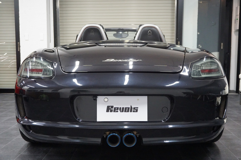 ポルシェ ボクスター BOXSTER（Type987） 正規ディーラー5MT パワークラフトマフラー ADVAN RACING19AW 社外2DINナビ・Bカメラ・HDMI 中古車 中古車