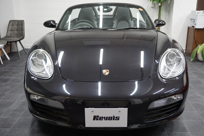 ポルシェ ボクスター BOXSTER（Type987） 正規ディーラー5MT パワークラフトマフラー ADVAN RACING19AW 社外2DINナビ・Bカメラ・HDMI 中古車 中古車