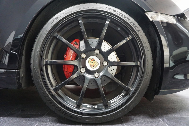 ポルシェ ボクスター BOXSTER（Type987） 正規ディーラー5MT パワークラフトマフラー ADVAN RACING19AW 社外2DINナビ・Bカメラ・HDMI 中古車 中古車