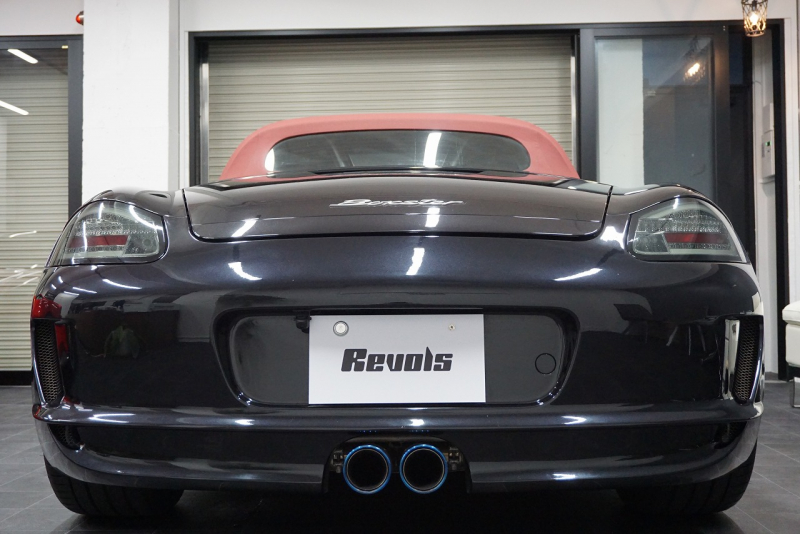 ポルシェ ボクスター BOXSTER（Type987） 正規ディーラー5MT パワークラフトマフラー ADVAN RACING19AW 社外2DINナビ・Bカメラ・HDMI 中古車 中古車