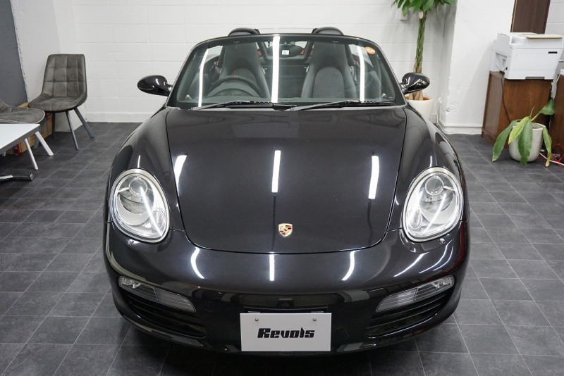 ポルシェ ボクスター BOXSTER（Type987） 正規ディーラー5MT パワークラフトマフラー ADVAN RACING19AW 社外2DINナビ・Bカメラ・HDMI 中古車 中古車