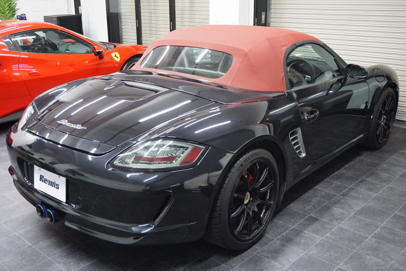 ポルシェ ボクスター BOXSTER（Type987） 正規ディーラー5MT パワークラフトマフラー ADVAN RACING19AW 社外2DINナビ・Bカメラ・HDMI 中古車 中古車
