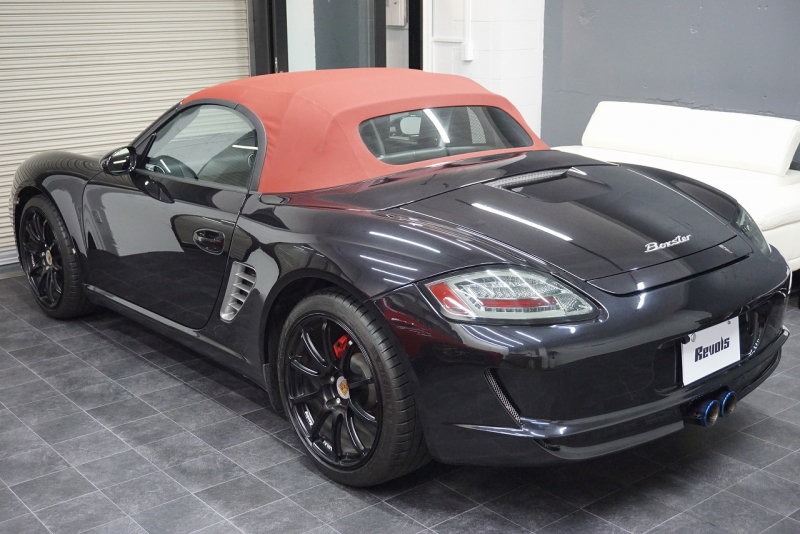 ポルシェ ボクスター BOXSTER（Type987） 正規ディーラー5MT パワークラフトマフラー ADVAN RACING19AW 社外2DINナビ・Bカメラ・HDMI 中古車 中古車