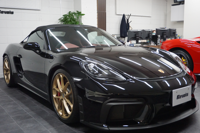 ポルシェ 718スパイダー 718spyder 4.0PDK 正規ディーラー禁煙車  中古車