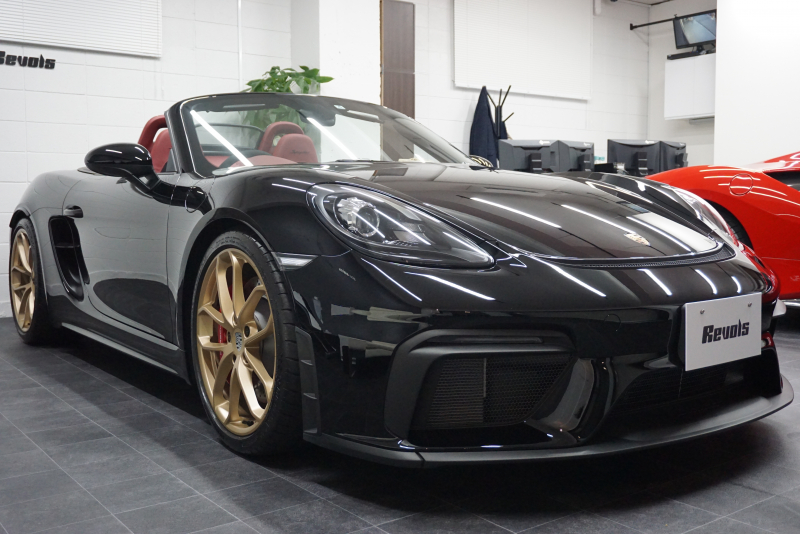 ポルシェ 718スパイダー 718spyder 4.0PDK 正規ディーラー禁煙車  中古車