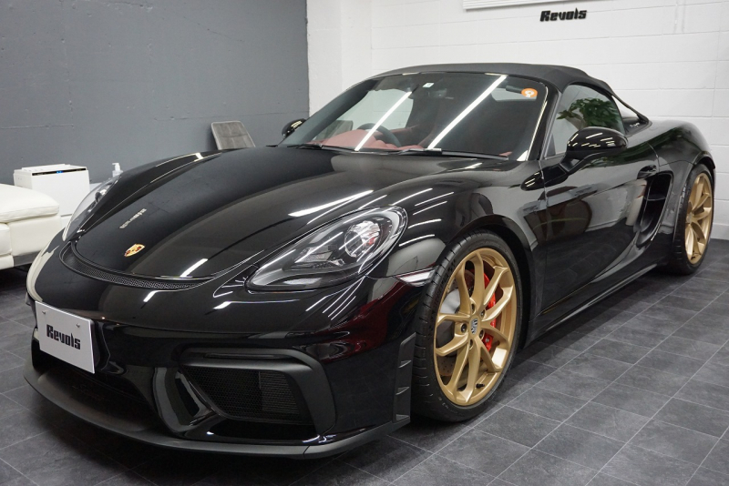 ポルシェ 718スパイダー 718spyder 4.0PDK 正規ディーラー禁煙車  中古車