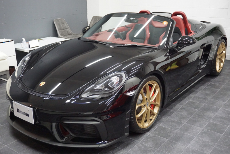 ポルシェ 718スパイダー 718spyder 4.0PDK 正規ディーラー禁煙車  中古車