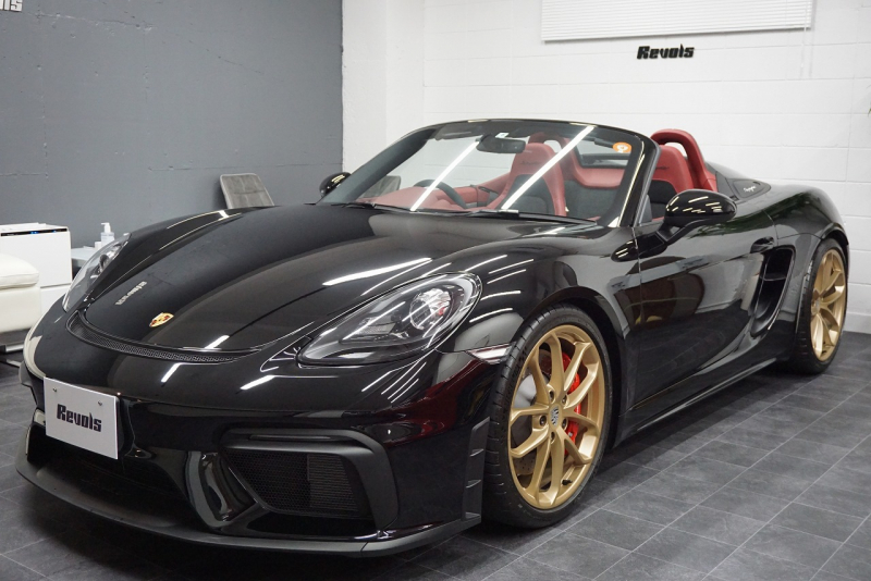 ポルシェ 718スパイダー 718spyder 4.0PDK 正規ディーラー禁煙車  中古車