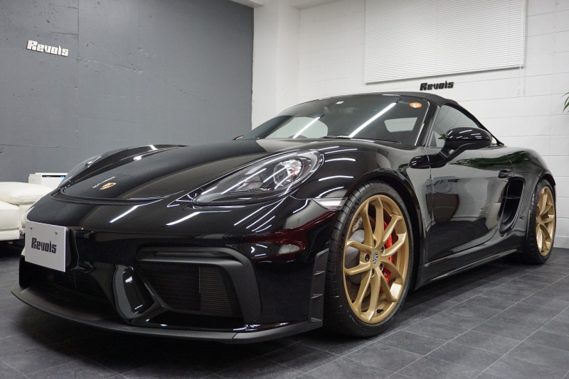 ポルシェ 718スパイダー 718spyder 4.0PDK 正規ディーラー禁煙車  中古車