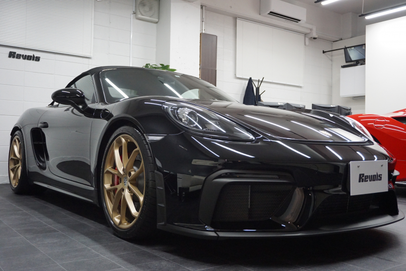 ポルシェ 718スパイダー 718spyder 4.0PDK 正規ディーラー禁煙車  中古車