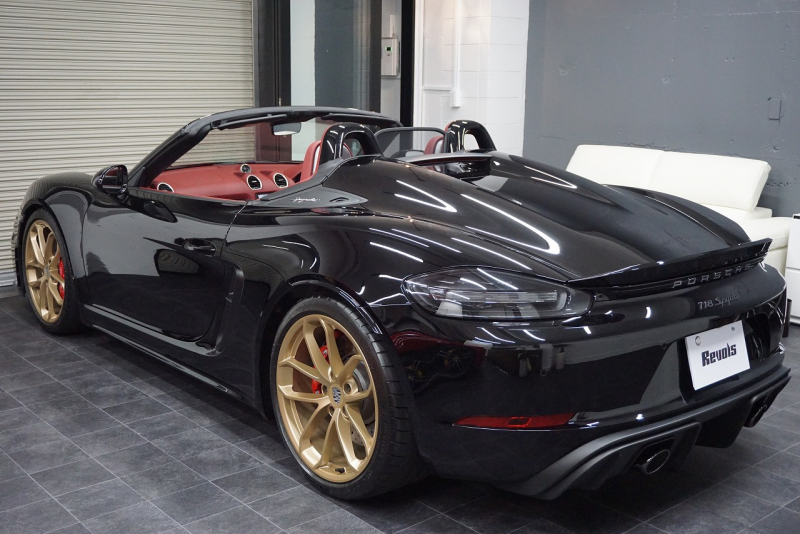 ポルシェ 718スパイダー 718spyder 4.0PDK 正規ディーラー禁煙車  中古車