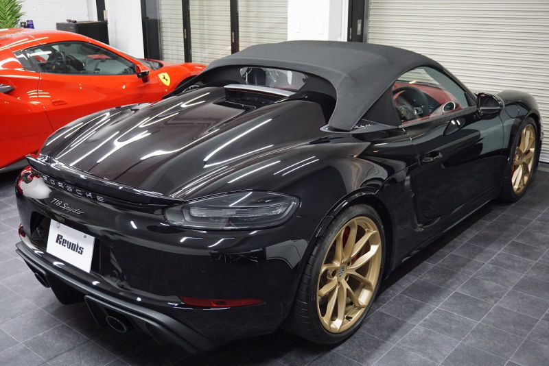 ポルシェ 718スパイダー 718spyder 4.0PDK 正規ディーラー禁煙車  中古車
